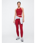 Gapfit Studio Long Line Sports Bra Red Padded NEW Size XL - $27.09 CAD