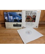  Laserdisc Lot of 2 Woody Allen Movies Hannah and Her Sisters &amp; Manhatta... - $54.84 CAD