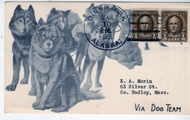 Stamps - U. S. Post Card- two 1/2 cent stamps, Nathen Hale Quinhagak, Al... - £4.74 GBP