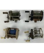 Lot of 4 x Vintage Mini Conventional Casting Reels Fishing Unbranded - U... - $54.58 CAD