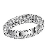 Color: Diamond FIRE,Ring Size: 9 - La Luna Rings Lavish And Delicate Ete... - $54.69 CAD