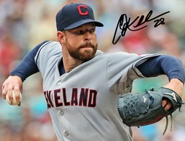 * Corey Kluber Signed Photo 8X10 Rp Autographed Cleveland Indians ! - £15.73 GBP