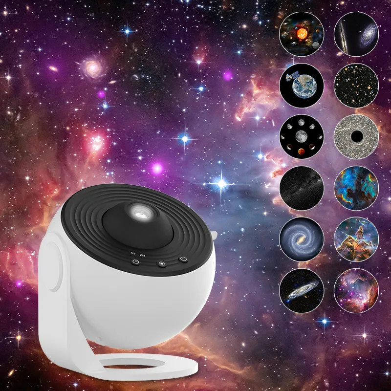 Night Light Galaxy Projector Starry Sky Projector 360° Rotate Planetarium Lamp - £35.35 GBP+