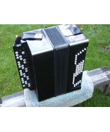 RARE ANTIQUE SOVIET RUSSIAN USSR BUTTON ACCORDION BAYAN MOSCOW FACTORY 1... - $446.71 CAD