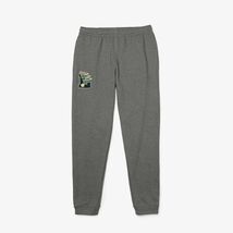 LACOSTE MEN'S Pennants Badge Fleece Pants Grey Chine, (XH7442 1VQ), Sz X... - $19.04