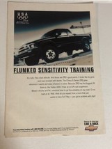 1996 Chevrolet ZR2 Vintage Print Ad Advertisement pa16 - £5.43 GBP