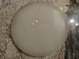  Vintage 1950s Dental Milk Glass Round Instrument Surgucal Tray B - £43.62 GBP