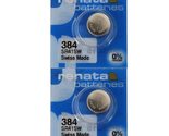 Renata 384 SR41SW Batteries - 1.55V Silver Oxide 384 Watch Battery (10 C... - £3.89 GBP+