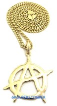 Anarchy Neuf Collier Pendentif Avec Chaîne - £16.71 GBP