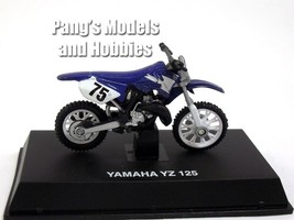 Yamaha YZ125 (YZ-125) Dirt Bike - Motocross 1/32 Scale Diecast Metal Models - £13.44 GBP