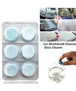 6pc/pk Auto Car Windshield Cleaner Effervescent Detergent Tablets ! - £11.84 GBP