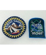 Vintage Ski Town Patches - Aspen   Eibsee-Garmisch -- Resort Vacation - £15.24 GBP