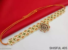 Jabells Maang Tikka Bridal Sheeshphool Rajwadi traditional rakhi gift Kundan - £11.25 GBP
