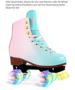LIKU Quad Roller Skates for Girl and Women All Wheel LightUp In/Outdoor ... - €67,93 EUR LIKU Quad Roller Skates for Girl and Women All Wheel LightUp In/Outdoor ... - €67,93 EUR