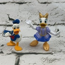 Disney Donald Duck Daisy Duck Figures Lot Of 2 Collectible - £7.88 GBP