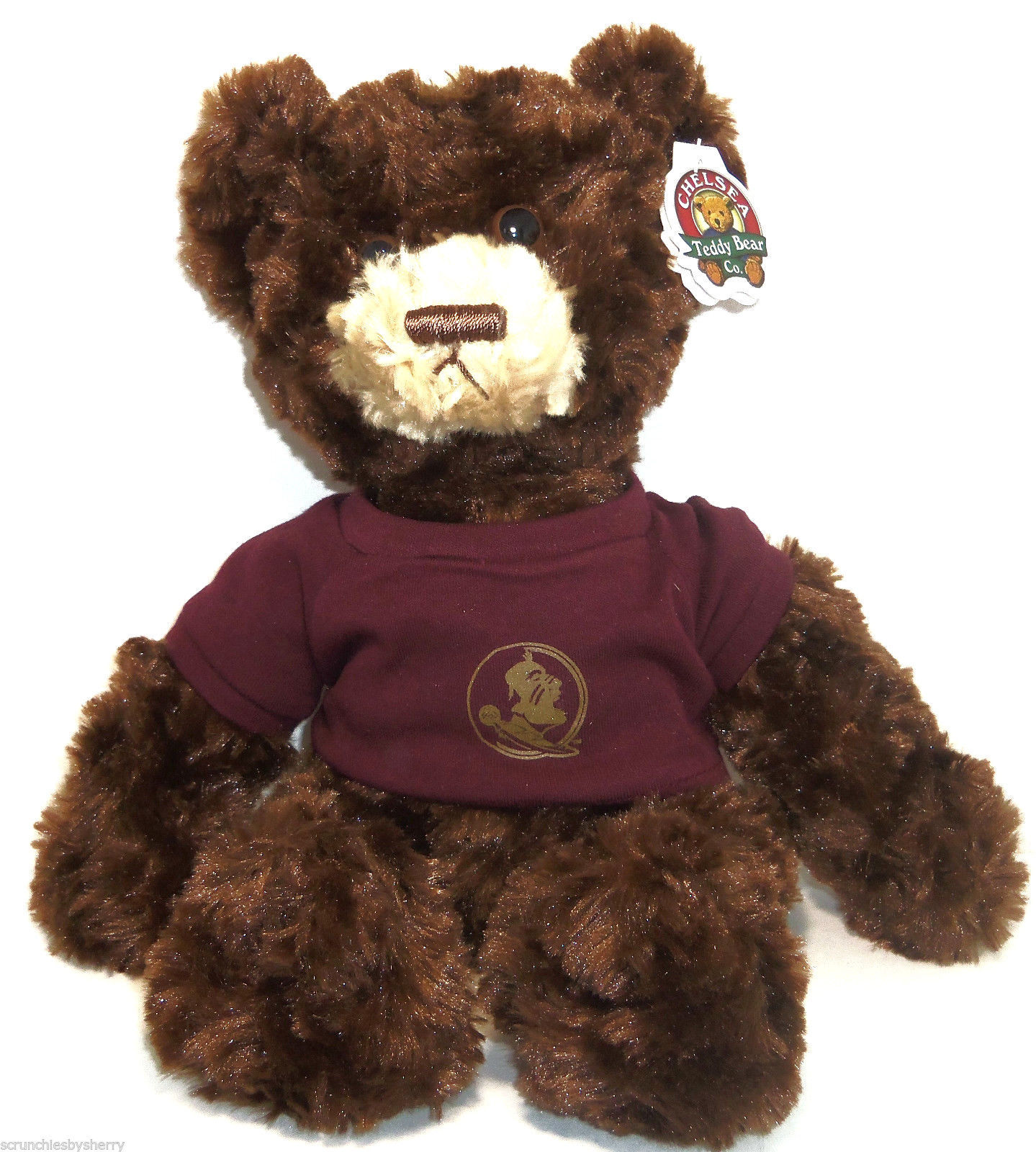 Florida State Seminoles Plush Bear Dexter Chelsea Teddy Bear Company New - $34.95