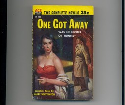 Whittington&#39;s ONE GOT AWAY  + 2nd novel - uncommon Ace - £23.90 GBP