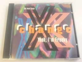 X-CHANGE Yeah, I&#39;m Freaky TURNSTYLE/BIG Beat Records Maxi-Single 4 Track Bass Cd - £35.47 GBP