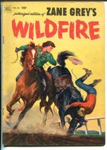 Zane Grey's Wildfire Four Color Comics #433 1953-Dell-booklength western-VG - £25.20 GBP