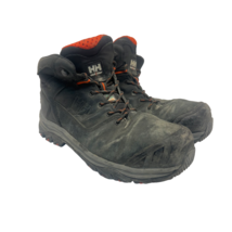 Helly Hansen Men&#39;s Comp. Toe Comp. Plate Helly Tech HHS211005 Leather Boots 10M - £37.35 GBP