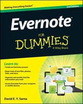 Evernote for Dummies by David E.Y. Sarna - Good - £7.03 GBP