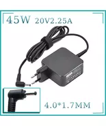 Eu 20V 2.25a 45W 4.0*1.7mm AC Adapter Charger For Lenovo Yoga 310 510 520 710 Mi - $32.99 - $35.99