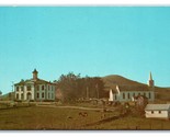 Chiesa E Scuola Bodega Ca California Unp Cromo Cartolina O19 - $4.04