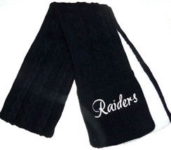 NFL Scarf Pockets Knit Fleece Football Winter Headwear - £23.56 GBP