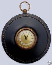 1930s German Made Metal and Brass Domed Wall Clock - £30.83 GBP