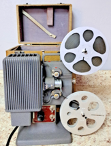 Eastman Kodak Co. 8mm Kodascope Eight-33 Movie Projector W/ Film Case Works - $129.35