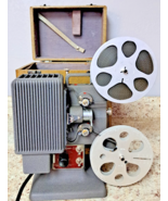 Eastman Kodak Co. 8mm Kodascope Eight-33 Movie Projector W/ Film Case Works - €110,32 EUR