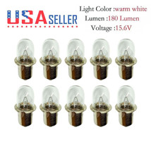 10x 15.6Volt super bright Bulb For Makita DeWalt Hitachi Flashlight / Wo... - $25.99
