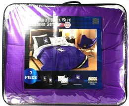 1Officially Licensed Collegiate Products Wildcats Applique Full Size Bedding Set