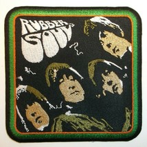 The Beatles~Rubber Soul~Iron Sew~Embroidered Applique Patch~4&quot; X 4&quot;~NEW - £5.18 GBP