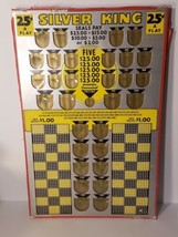 Silver King Gambling Punch Board Trade Stimulator  Five $25 - NEW - £213.21 GBP