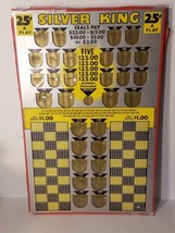 Silver King Gambling Punch Board Trade Stimulator  Five $25 - NEW - $5,153.52 MXN
