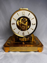 1960 - 1961 Atmos Le Coultre Clock Chevrolet Executive 25 Yrs of Service Award  - £799.31 GBP