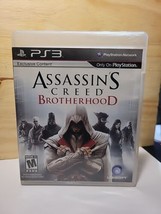 Assassin&#39;s Creed: Brotherhood  CIB (Sony PlayStation 3 PS3) Complete Tested - £5.88 GBP