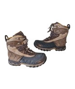 The North Face Hydroseal Mid Waterproof Brown Leather Hiking Boot Mens S... - $808.71 MXN