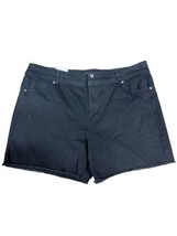 Style &amp; Co Womens Mid Rise Shorts, X-Large, Black - $50.00