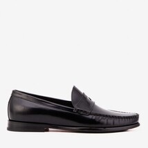 The Belmont Black Polished Leather Men Loafer image 4