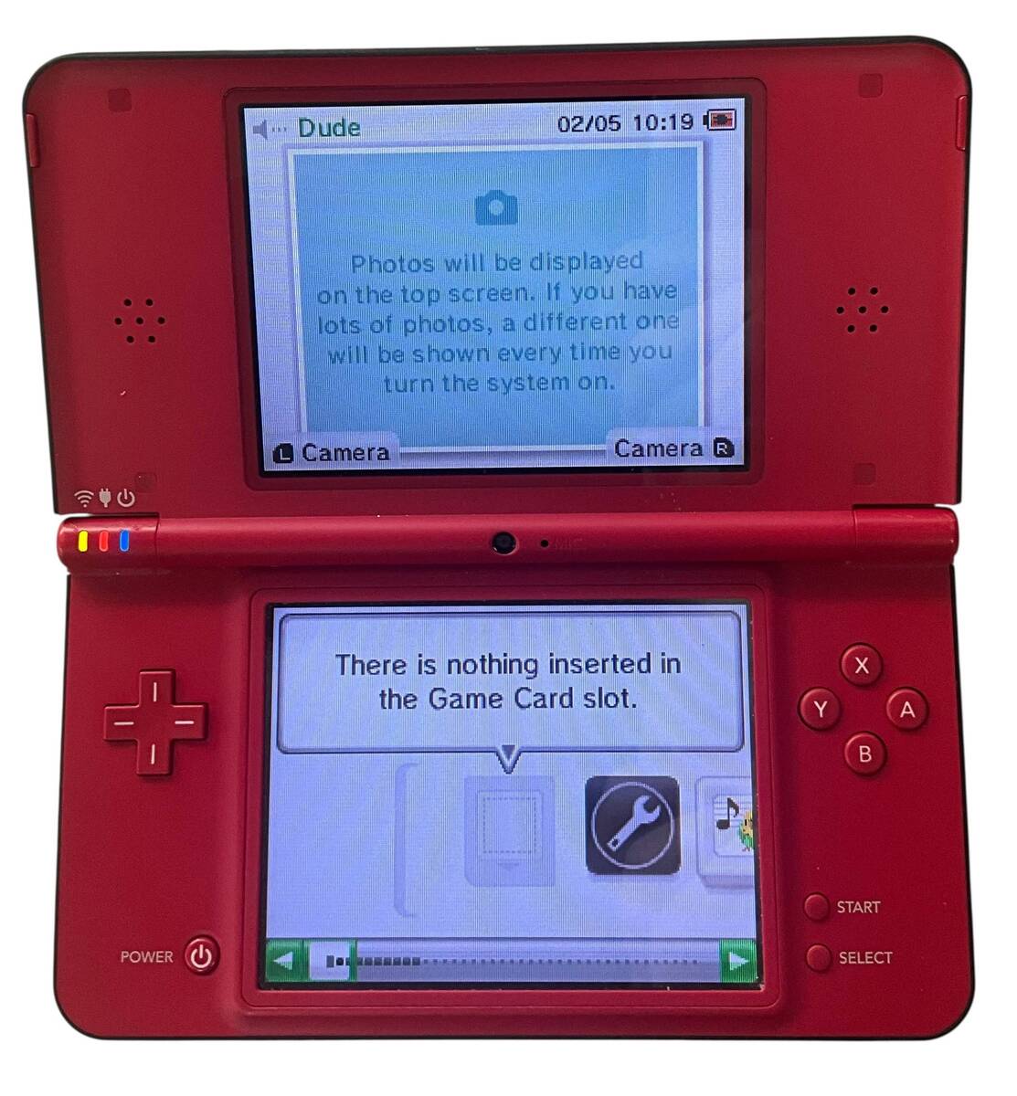 Nintendo Utl-001 Nintendo DSi XL 4&quot; X2 Red 479911 - $89.00