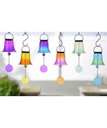 Giftcraft Stunning Enchanted Garden Ombre Hanging Bell Windchimes - 6 Co... - £14.38 GBP