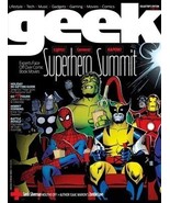 Geek magazine-January 2013 / volume 1, number 4-superhero summit cover (... - £4.66 GBP