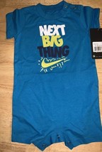 Baby Boys Short Sleeve Nike Logo Romper BNWTS SIZE 3M - £15.97 GBP