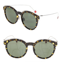 Christian Dior Blossom Palladium Havana Oversized Metal Sunglasses Diorblossom - £147.90 GBP