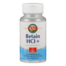 BETAIN HCL+250 mg KAL Tablets 100 pieces - $1,800.68 MXN