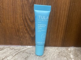 NEW Tula Brightening Treatment Drops Triple Vitamin C Serum 7ml/.24oz AU... - $4.00