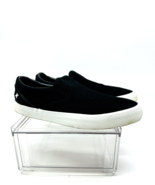 Hurley Men&#39;s Arlo Slip-On Casual Canvas Sneakers - SZ Black, US 8.5M *USED* - £10.07 GBP