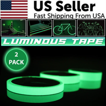 2PC Luminous Tape Self Adhesive Glow in the Dark Wall Sticker Fluorescen... - $9.33